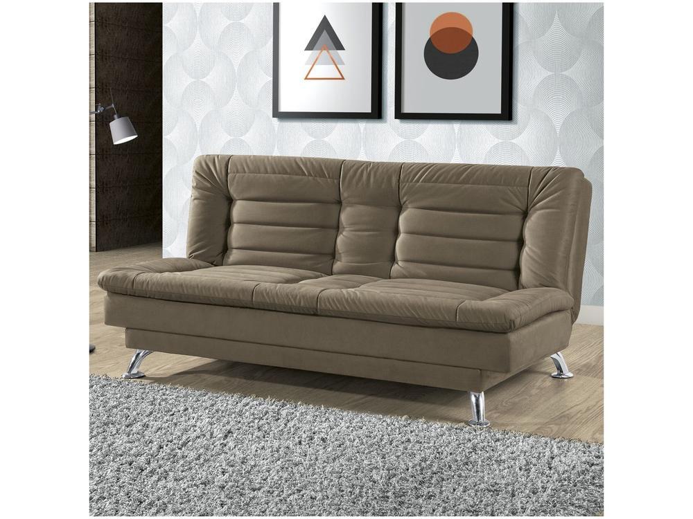 Sofá-cama Casal 3 Lugares Reclinável Maya - 7