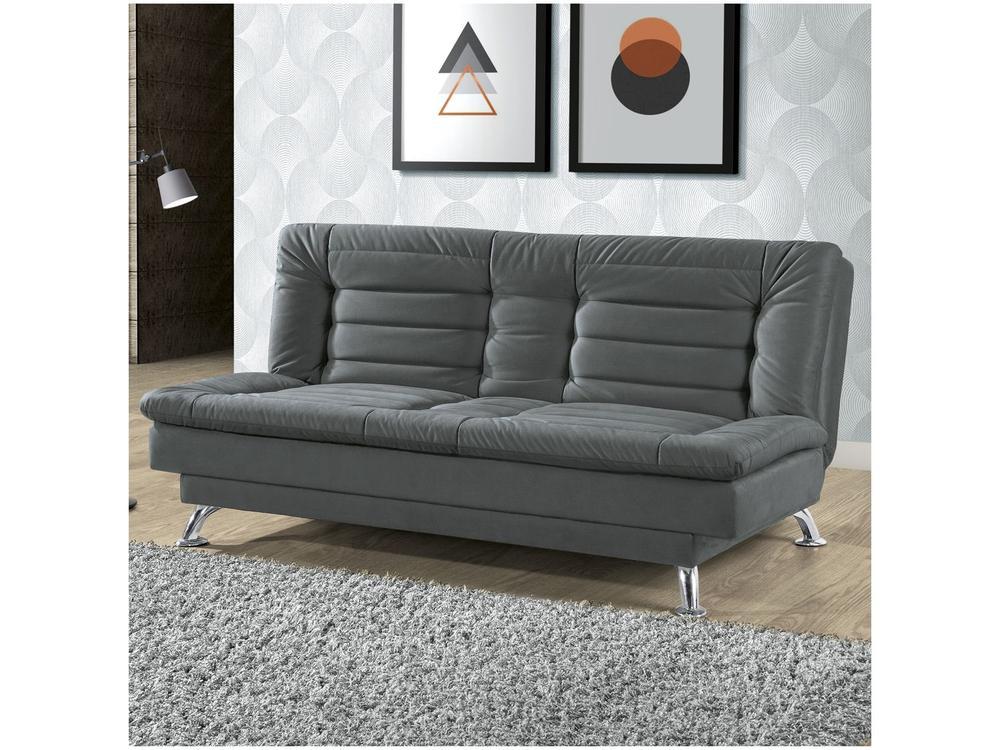 Sofá-cama Casal 3 Lugares Reclinável Maya - 8