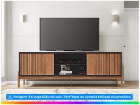 Rack para TV 72” 2 Portas Caemmun Tannen 1.8 - 3