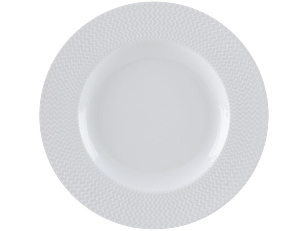 Aparelho de Jantar e Chá 20 Peças Tramontina Redondo de Porcelana Branco Mesh 96589028 - 6