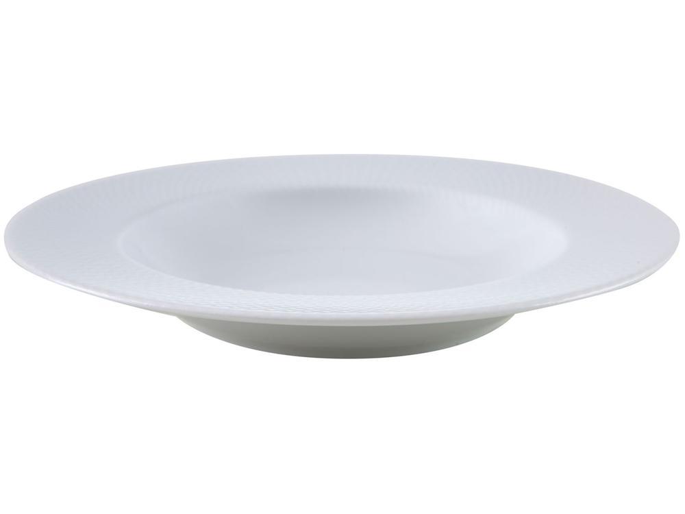 Aparelho de Jantar e Chá 20 Peças Tramontina Redondo de Porcelana Branco Mesh 96589028 - 9
