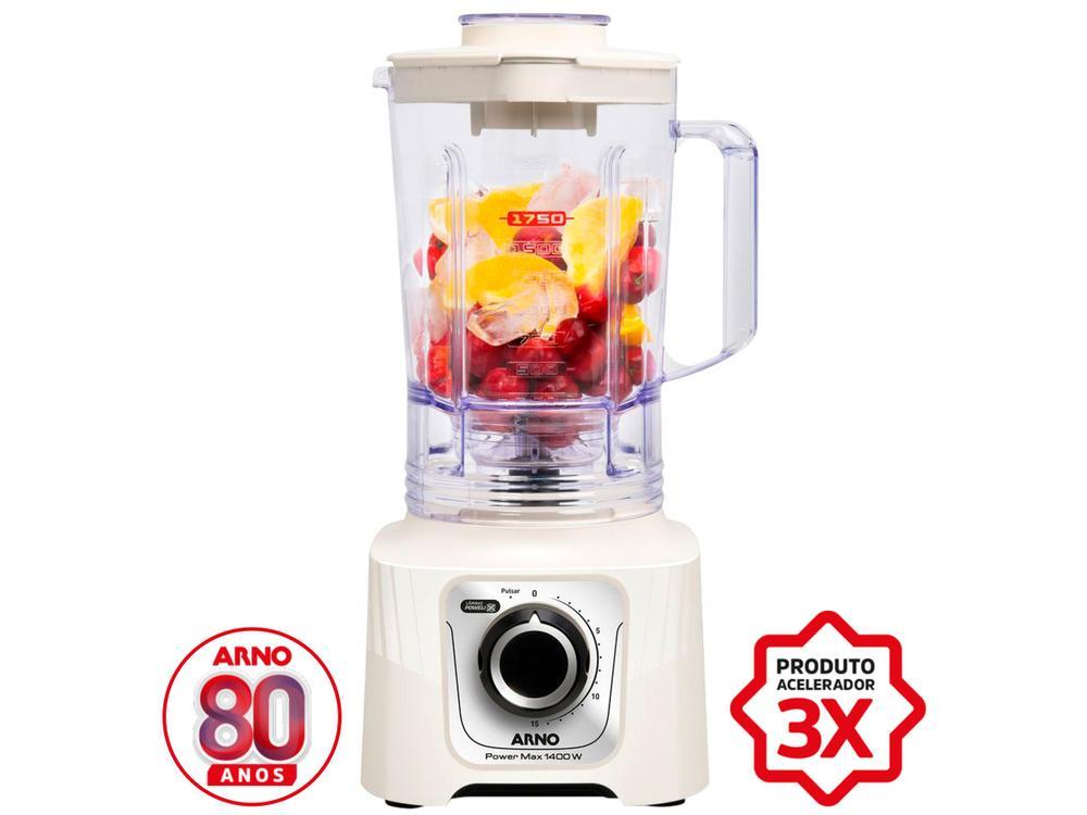 Liquidificador Arno Power Max LN64 15 Velocidades 1400W Marfim - 19
