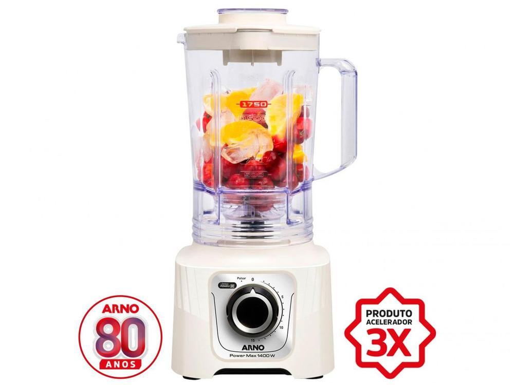 Liquidificador Arno Power Max LN64 15 Velocidades 1400W Marfim - 24