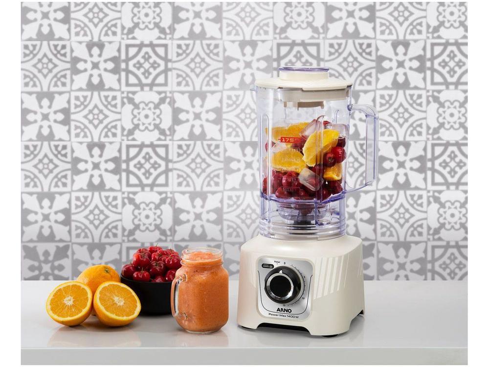 Liquidificador Arno Power Max LN64 15 Velocidades 1400W Marfim - 35