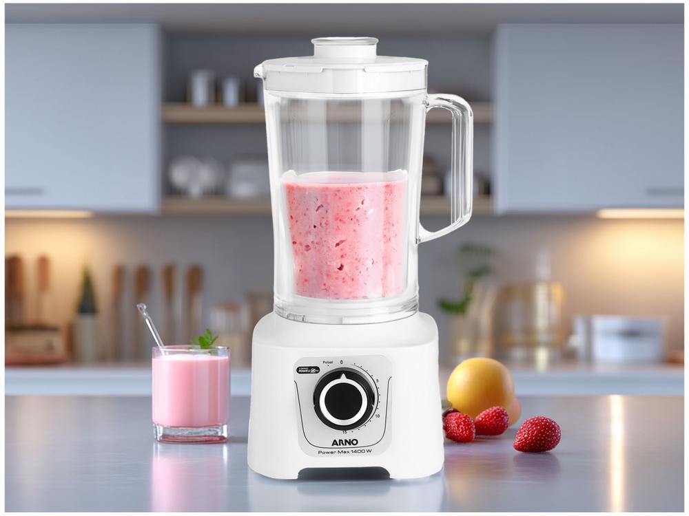 Liquidificador Arno Power Max LN64 15 Velocidades 1400W Marfim - 4