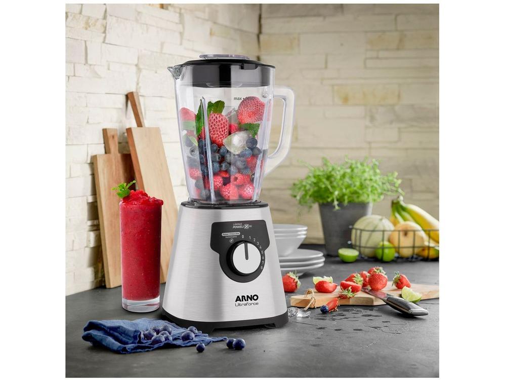 Liquidificador Arno Ultraforce Inox Jarra de Vidro LN92 - 16