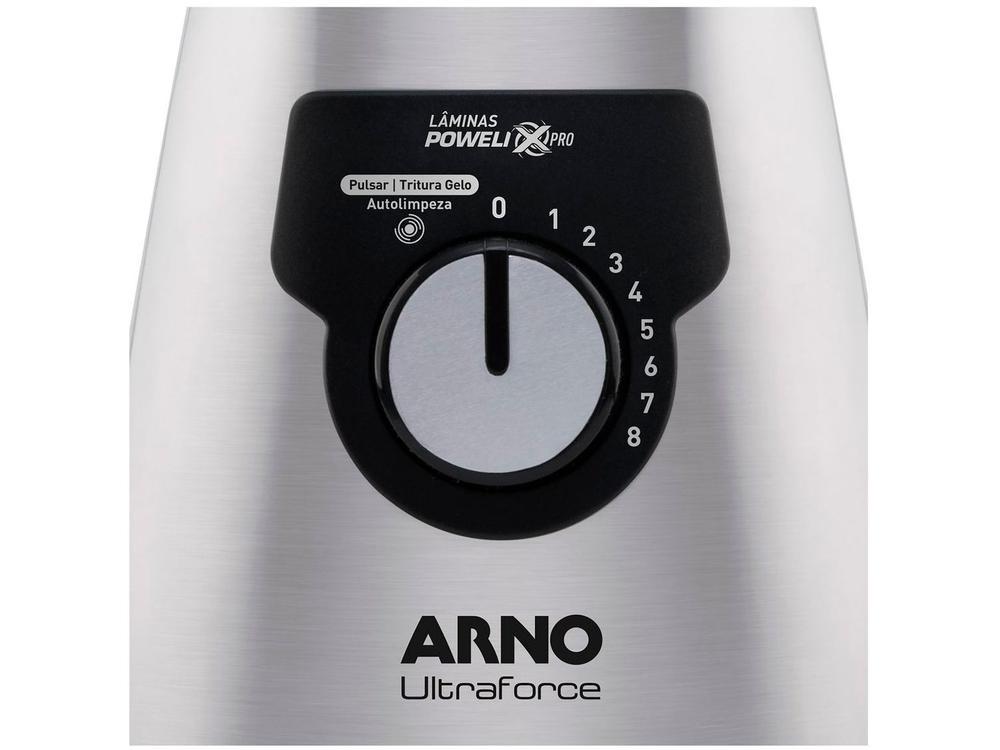Liquidificador Arno Ultraforce Inox Jarra de Vidro LN92 - 11
