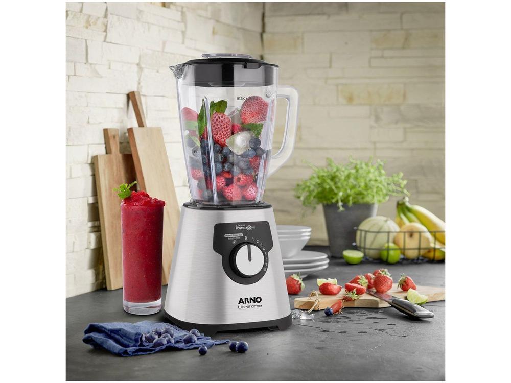 Liquidificador Arno Ultraforce Inox Jarra de Vidro LN92 - 19
