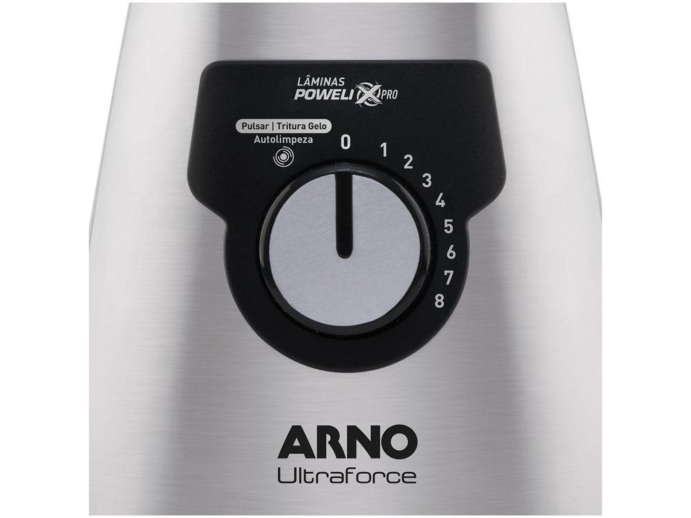 Liquidificador Arno Ultraforce Inox Jarra de Vidro LN92 - 21