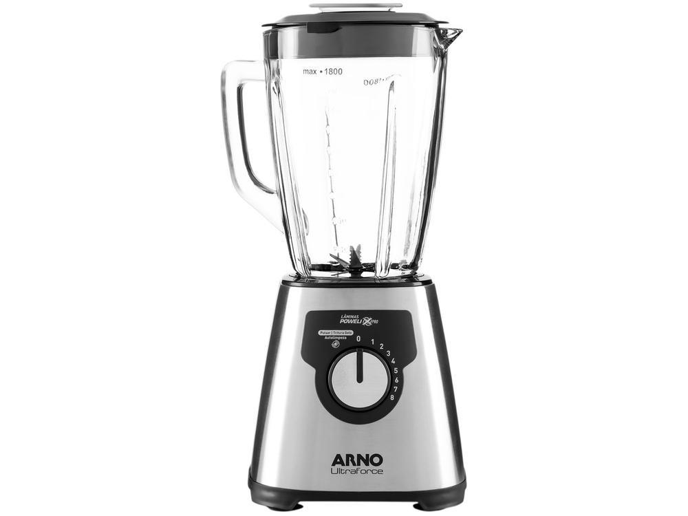 Liquidificador Arno Ultraforce Inox Jarra de Vidro LN92 - 6