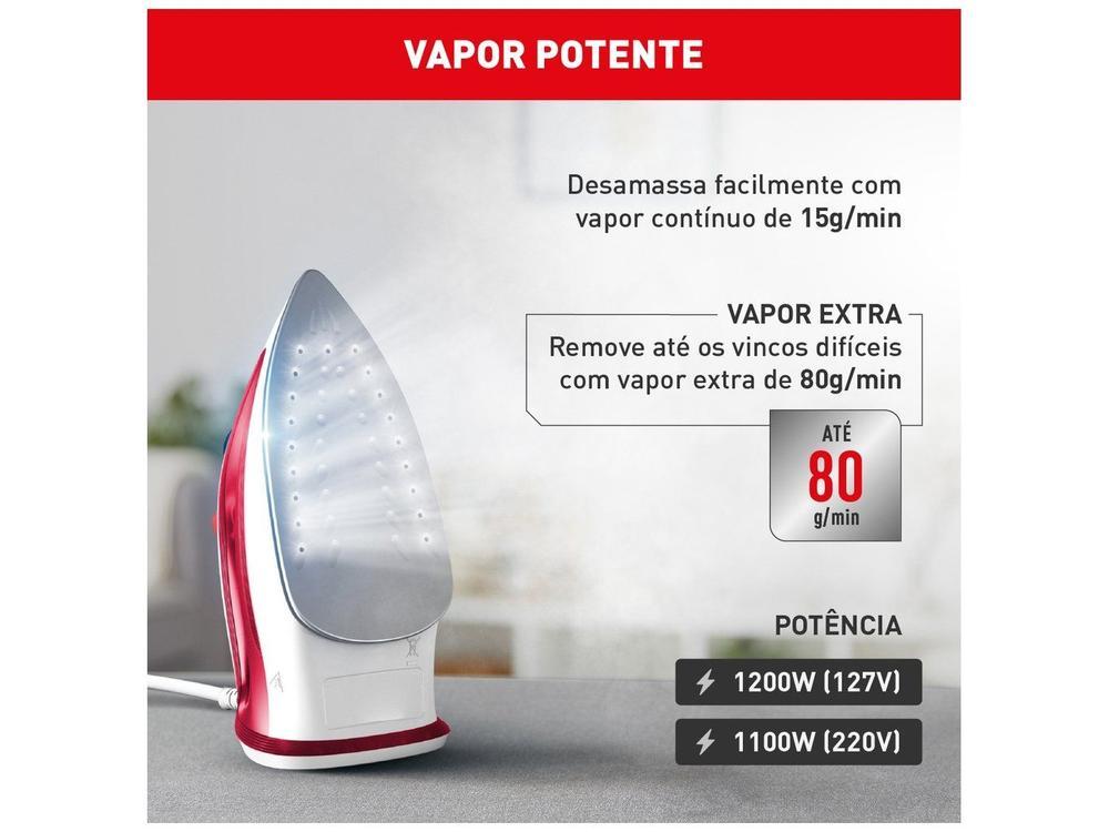 Ferro a Vapor Arno Essentialgliss com Base Antiaderente FMQ - 23