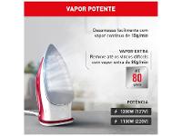Ferro a Vapor Arno Essentialgliss com Base Antiaderente FMQ - 23