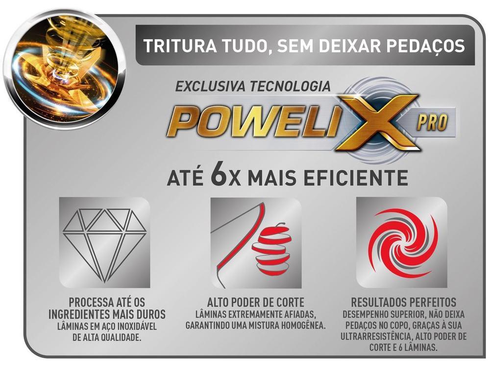 Liquidificador Arno Power Max LN64 15 Velocidades 1400W Marfim - 5