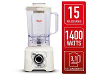 Liquidificador Arno Power Max LN64 15 Velocidades 1400W Marfim - 14