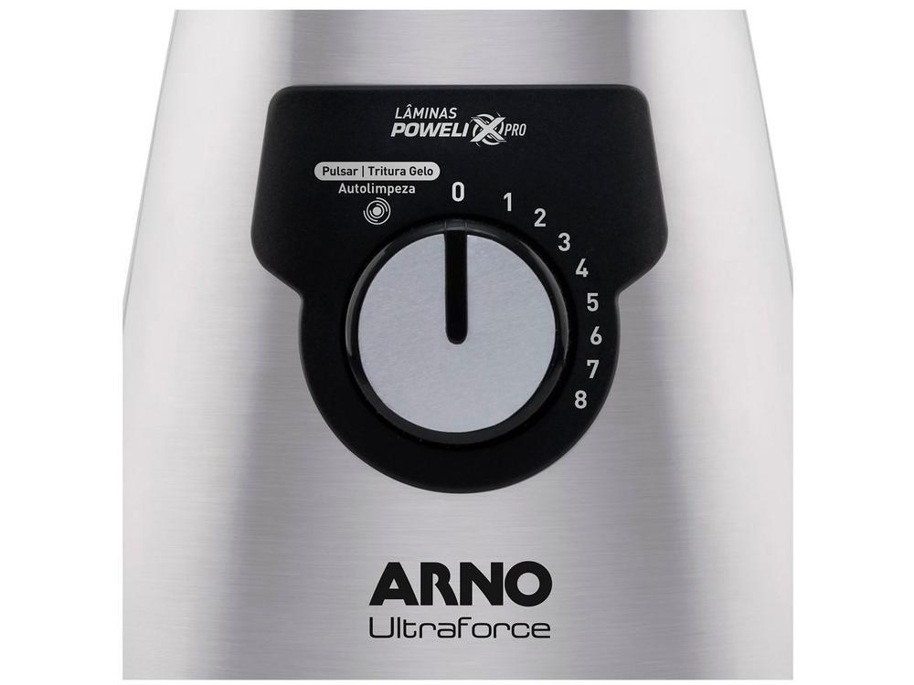 Liquidificador Arno Ultraforce Inox Jarra de Vidro LN92 - 11