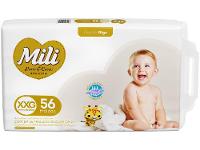 Fralda Mili Premium Love & Care Tam. XXG acima de 15kg 56 Unidades - 1