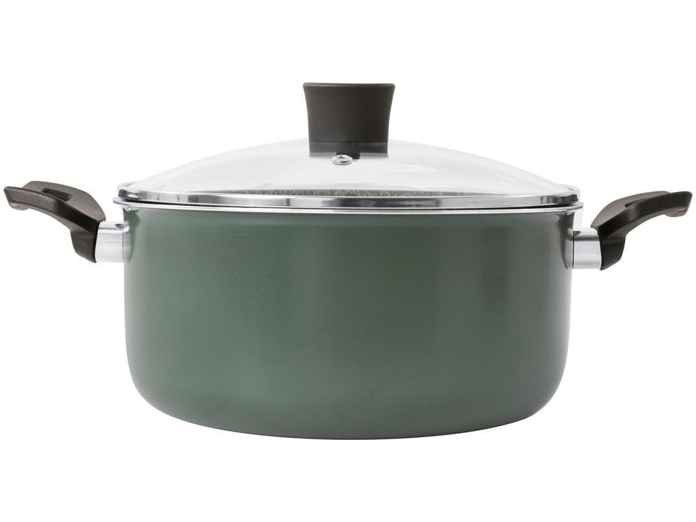 Caçarola Multiflon Antiaderente de Alumínio 22cm 3,9L Verde Ekó - 3