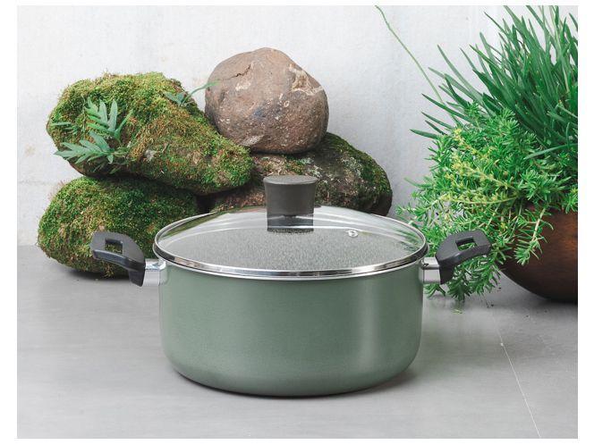 Caçarola Multiflon Antiaderente  de Alumínio 20cm 2,7L Verde Ekó - 2