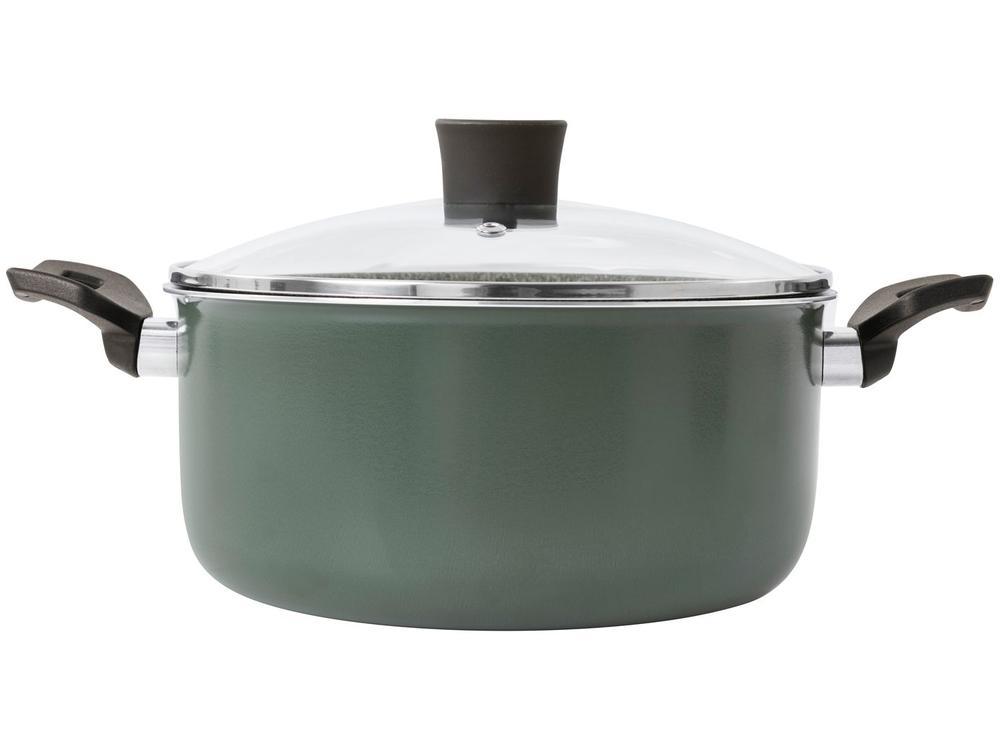 Caçarola Multiflon Antiaderente  de Alumínio 20cm 2,7L Verde Ekó - 3