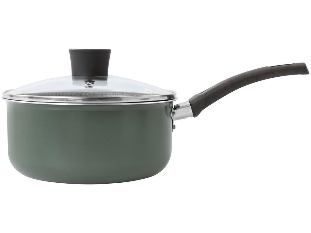 Panela Multiflon Antiaderente de Alumínio Verde 18cm 2L Ekó - 3