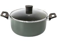 Caçarola Multiflon Antiaderente de Alumínio 24cm 5L Verde Ekó - 1