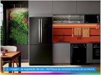 Geladeira/Refrigerador Brastemp Frost Free Side by Side Black Inox 554L BRO85AE - 2