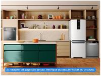 Geladeira/Refrigerador Brastemp Frost Free Duplex 447L BRE57FB - 2