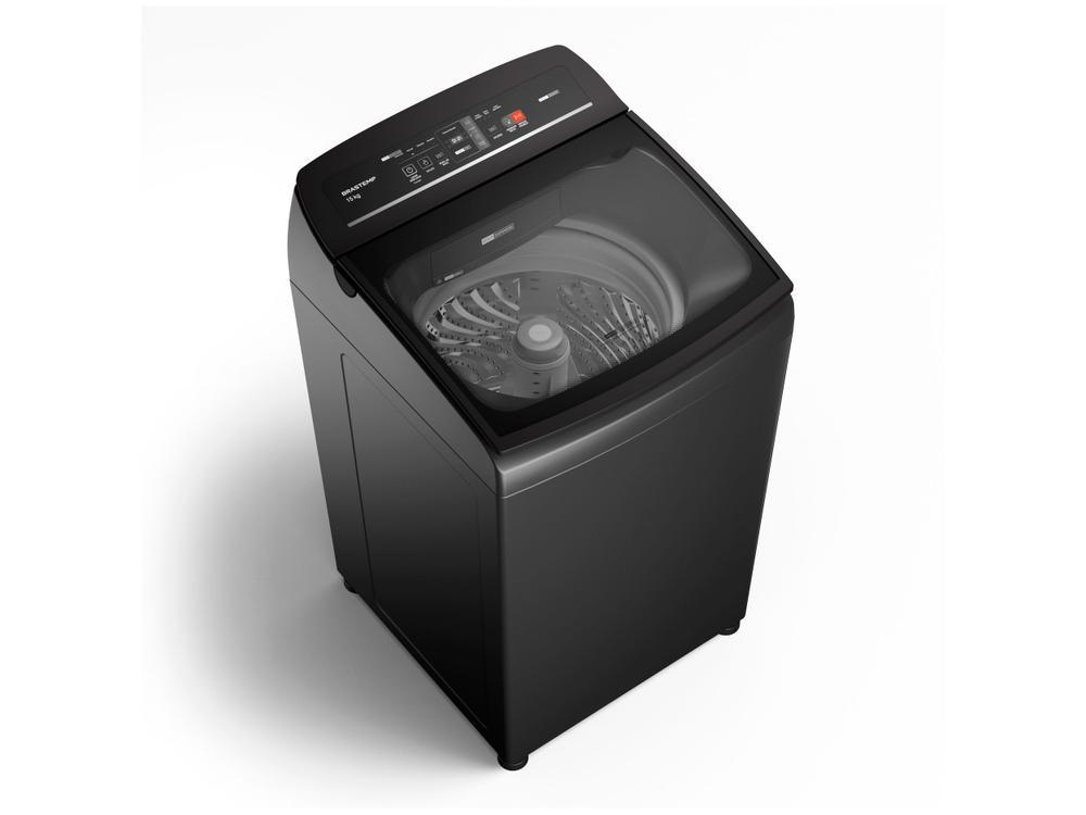 Lavadora de Roupas Brastemp 15kg Cesto Inox 4 Programas de Lavagem Cinza BWT15A9 - 9