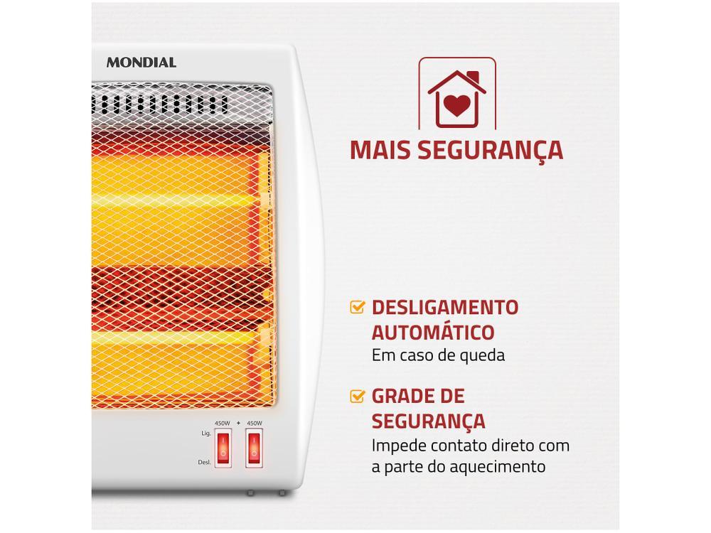 Aquecedor Quartzo Mondial Comfort Air III A-16 Portátil - 11