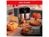 Air Fryer Arno Expert Maxxi AFD7 com Timer Inox 7,5L - 24
