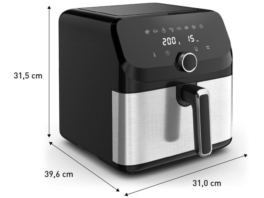 Air Fryer Arno Expert Maxxi AFD7 com Timer Inox 7,5L - 18