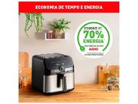 Air Fryer Arno Expert Maxxi AFD7 com Timer Inox 7,5L - 26