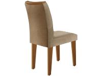 Mesa de Jantar 6 Cadeiras Retangular Imbuia e Off White Tampo de MDF Rufato Jade - 8