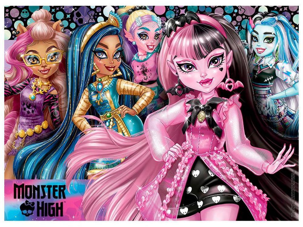 Quebra-cabeça 100 Peças Puzzle Monster High - 2