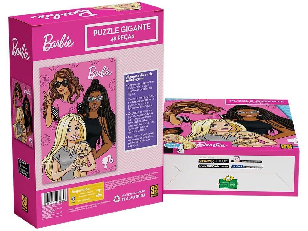 Quebra-cabeça 48 Peças Puzzle Gigante Barbie - 9