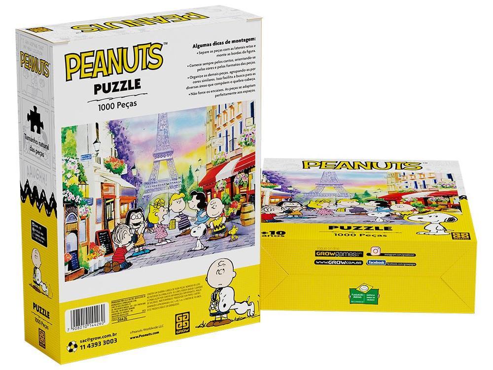 Quebra-cabeça 1000 Peças Puzzle Snoopy Grow - 7