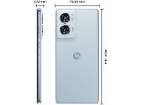 Smartphone Motorola Edge 50 Fusion 256GB Light Blue Vegan Leather 5G 8GB RAM 6,7" Câmera Sony Dupla Selfie 32MP Dual Chip - 18