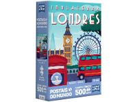 Quebra-cabeça 500 Peças Game Office Inglaterra - 10