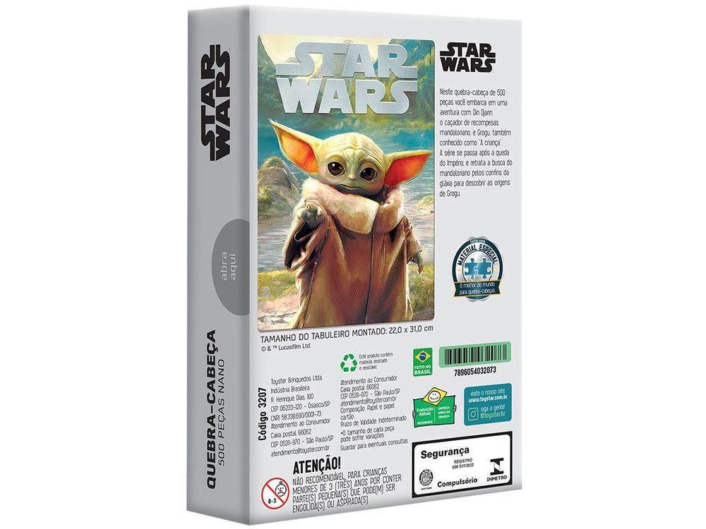 Quebra-cabeça 500 Peças Game Office Grogu - 9