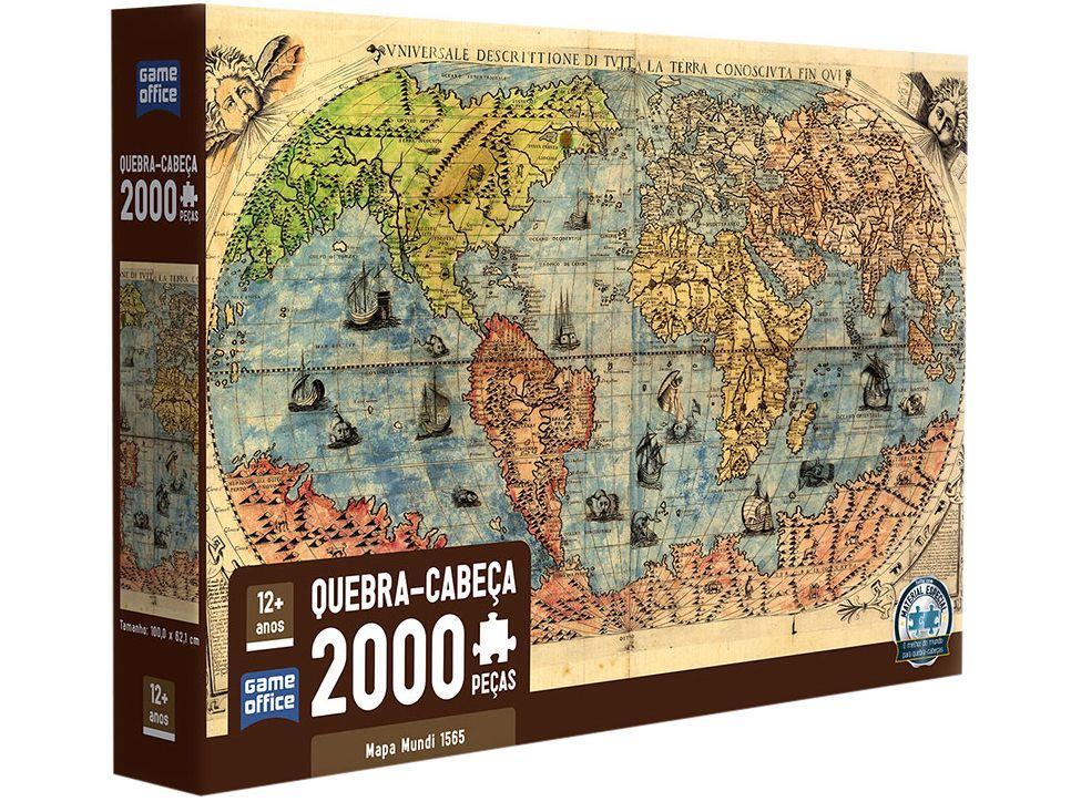 Quebra-cabeça 2000 Peças Game Office  - 7