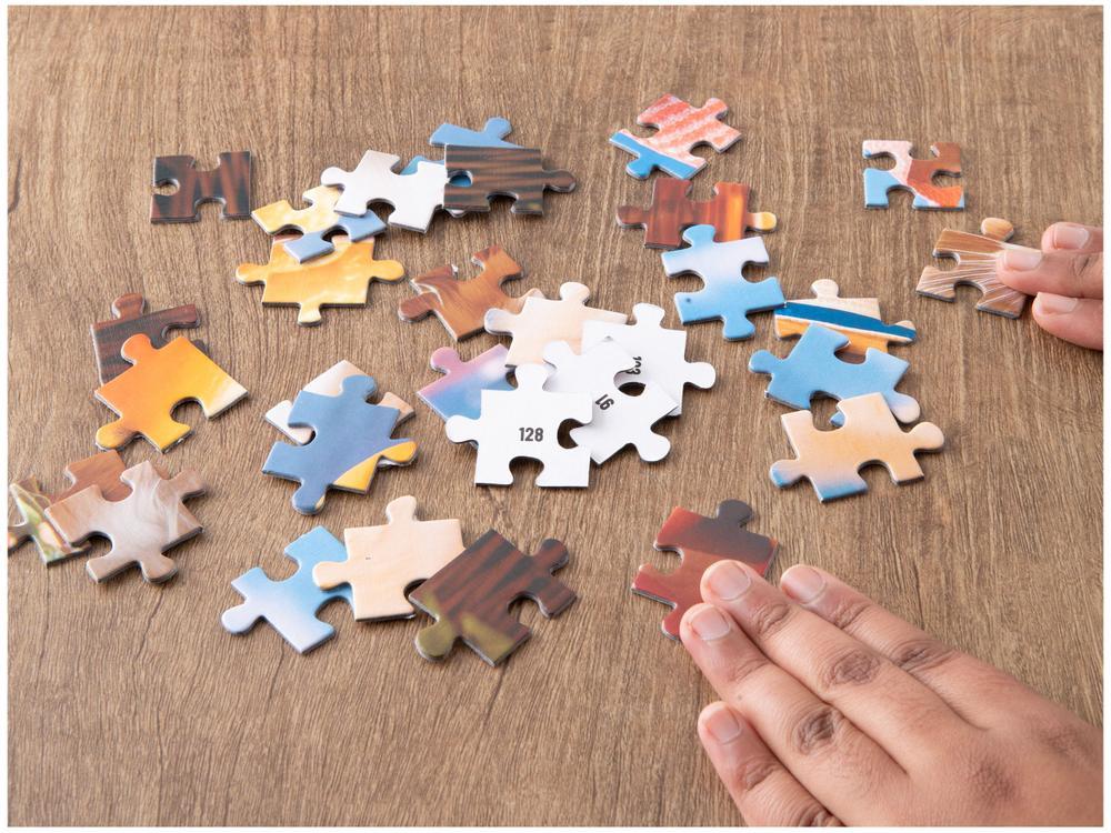 Quebra-cabeça 300 Peças Game Office Gatinhos na - 2