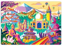 Quebra-cabeça 500 Peças Game Office Ásia - 3