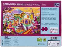 Quebra-cabeça 500 Peças Game Office Ásia - 6