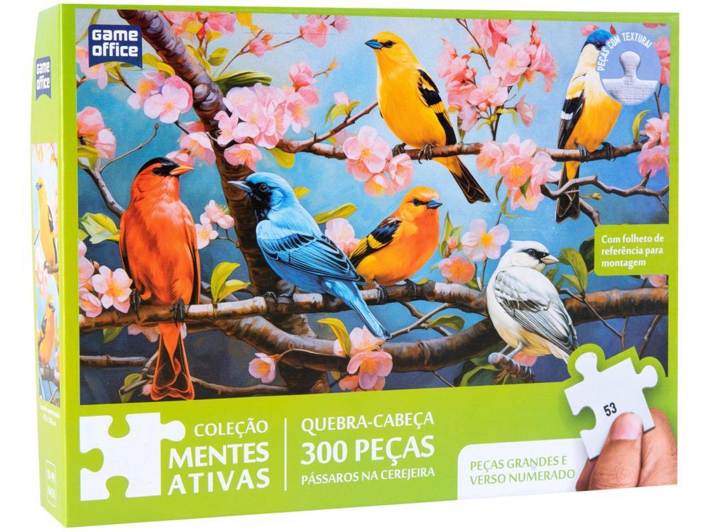 Quebra-cabeça 300 Peças Game Office Pássaros - 1