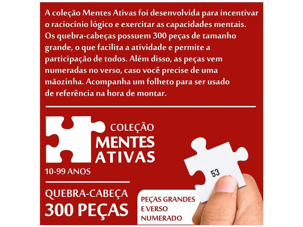 Quebra-cabeça 300 Peças Game Office Pássaros - 7