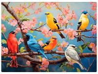 Quebra-cabeça 300 Peças Game Office Pássaros - 13