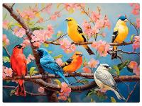 Quebra-cabeça 300 Peças Game Office Pássaros - 3