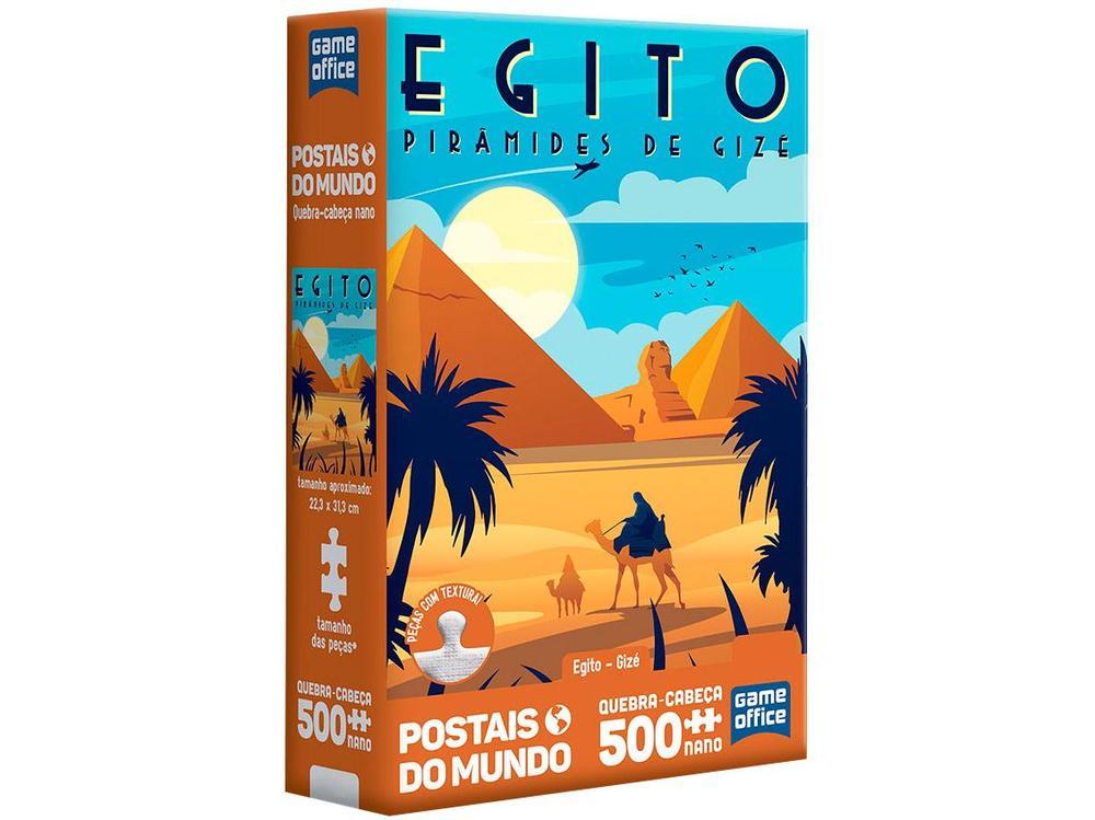 Quebra-cabeça 500 Peças Game Office Egito - 9