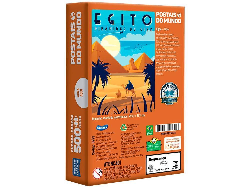 Quebra-cabeça 500 Peças Game Office Egito - 10