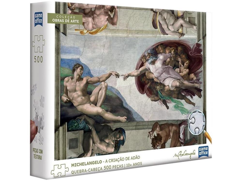 Quebra-cabeça 500 Peças Game Office Michelangelo - 10